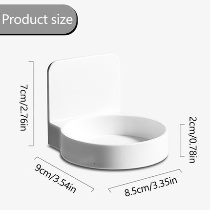 JWDX Rack Clearance, Wall Mounted Cup Holder Versatile Saving Cup Organizer for Home Bathroom As shown.