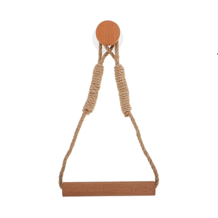 JWDX Rack Clearance, Unique Boho Toilet Paper Holder Hanging Tissue Holder for Bathroom Decorative Wood Paper Towel Rack Saving Over The Door Design Stylish Towel Holder for Bathroom As shown.