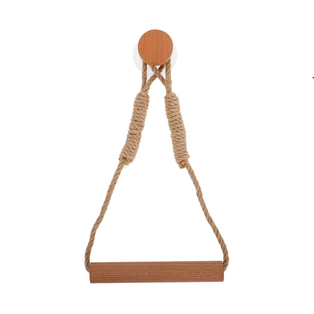 JWDX Rack Clearance, Unique Boho Toilet Paper Holder Hanging Tissue Holder for Bathroom Decorative Wood Paper Towel Rack Saving Over The Door Design Stylish Towel Holder for Bathroom As shown.