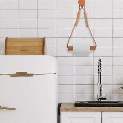 JWDX Rack Clearance, Unique Boho Toilet Paper Holder Hanging Tissue Holder for Bathroom Decorative Wood Paper Towel Rack Saving Over The Door Design Stylish Towel Holder for Bathroom As shown.