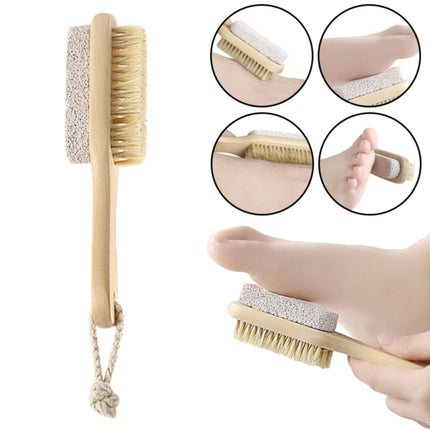 JWDX Cleaning Brush Clearance, Scrub Tool Pedicure Tools for Feet Body Brush Foot Scraper Exfoliating Wooden Pumice Stone Brush Rubbing Foot Board with Wood Grinding Foot Stone Small Brush Rubbing As shown.