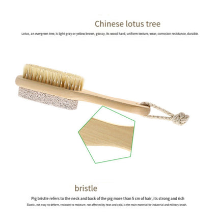 JWDX Cleaning Brush Clearance, Scrub Tool Pedicure Tools for Feet Body Brush Foot Scraper Exfoliating Wooden Pumice Stone Brush Rubbing Foot Board with Wood Grinding Foot Stone Small Brush Rubbing As shown.