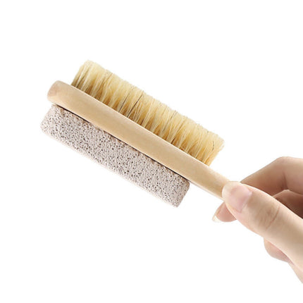 JWDX Cleaning Brush Clearance, Scrub Tool Pedicure Tools for Feet Body Brush Foot Scraper Exfoliating Wooden Pumice Stone Brush Rubbing Foot Board with Wood Grinding Foot Stone Small Brush Rubbing As shown.
