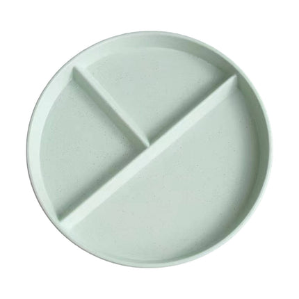 JWDX Tableware Clearance, Wheat Plates for Adults Reusable Dinnerware Set Kids Divided Plate Bariatric Plastic Salad Lunch Tray Microwave and Dishwasher GNA.