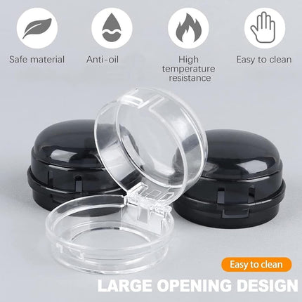 JWDX Closure Bags and Lids and Boxes Clearance, 5 Pack Stove Knob Covers for Child 2025 Knob Covers Child Stove Knob Covers with Adhesive Oven Knob Covers for Kids and From Turning on Stove Clear.