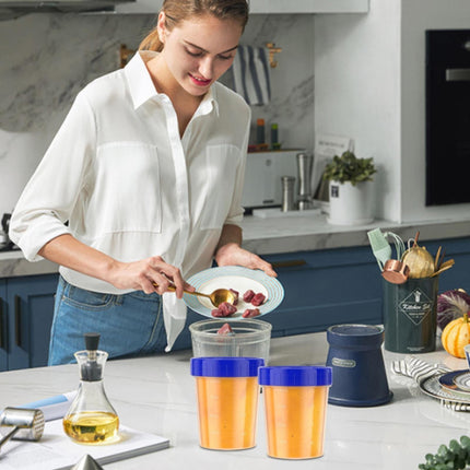 JWDX Food Storage Clearance, 4 Ounce Dressing Container Leak Proof Seasoning Container with Lid Reusable Screw Lid Plastic Container As shown.