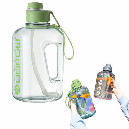 JWDX Glass and Bottle Clearance, 1.6L Water Bottle Travel Flask Portable Square Water Bottle Leakproof Large Water Bottles for Bag Travel Sports(4 Colour) Other.