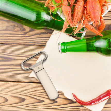 JWDX Bottle Opener Clearance, Bottle Openers Wine Cork Extractor Corkscrew Beer Corks Stainless Two Jaw Puller Used to Open Bottles E.