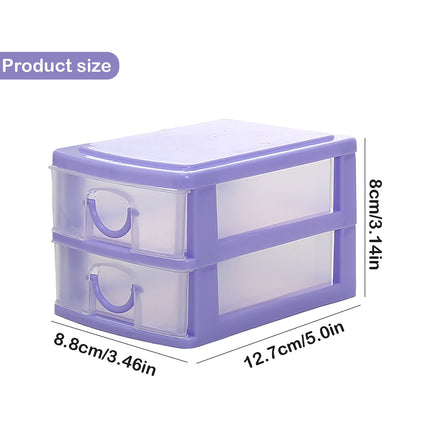 JWDX Rack Clearance, Mini Desktop Drawer Multi Layer Plastic Drawer Storage Box Cosmetic Storage Container Tabletop Sundries Storage Case Removable Desktop Organizer Box As shown.