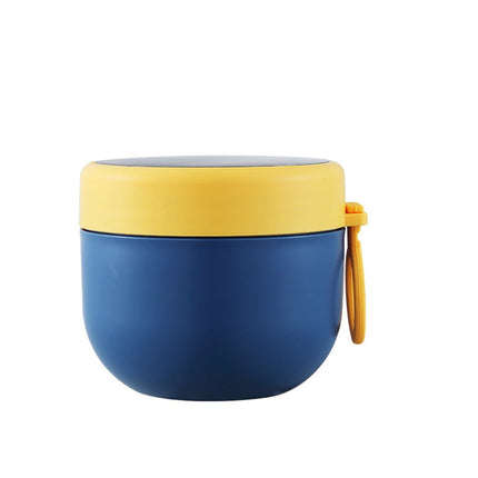 JWDX Storage Containers Clearance, Vacuum Insulated Food Jar with Spoon Plastic Insulated Food Container Insulated Food Soup Cup Leakproof School Picnic Outdoor Hot and Cold Food (600Ml) BUA.