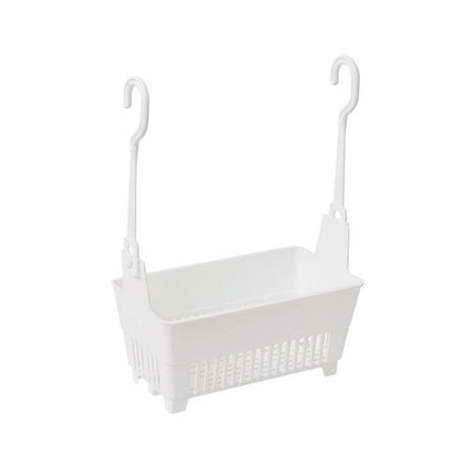 JWDX Rack Clearance, Sundries Hanging Basket Storage Drain Bag Shower Baskets with Hook Organizer As shown.