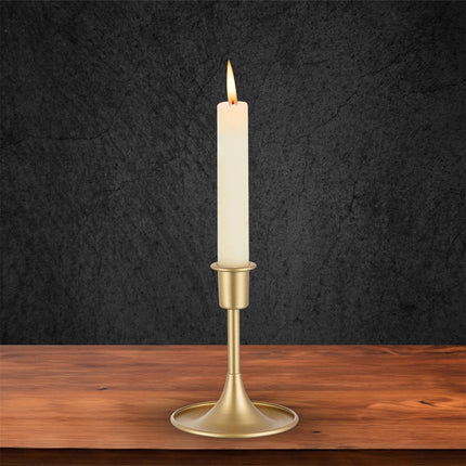 Clearance! JWDX Candlestick, Candlestick Holders, Candlestick Holders Taper Candle Holders Romadedi Gold Candle Stick Candle Holder for Table Centerpiece Wedding Reception Festive Christmas Mantel Z2-B.