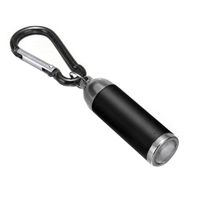 WQQZJJ Outdoor Fun Gifts Ultra Bright Mini LED Camping Flashlight Torch Keyring Portable KeyChain on Clearance Black