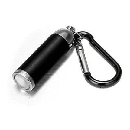 WQQZJJ Outdoor Fun Gifts Ultra Bright Mini LED Camping Flashlight Torch Keyring Portable KeyChain on Clearance Black.