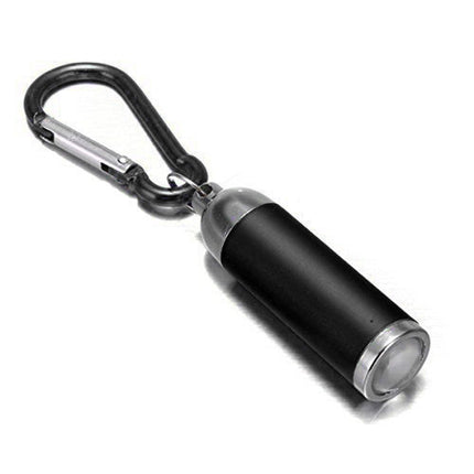 WQQZJJ Outdoor Fun Gifts Ultra Bright Mini LED Camping Flashlight Torch Keyring Portable KeyChain on Clearance Black.