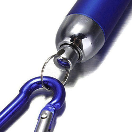 WQQZJJ Outdoor Fun Gifts Ultra Bright Mini LED Camping Flashlight Torch Keyring Portable KeyChain on Clearance Blue.