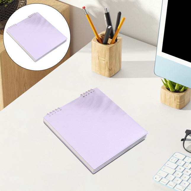 Yxwen Journal Notebook Memo Notebook Notepads Grids Notebook Writing Notebook for Sketching Scribbling， Notebook Journal Refillable Notebooks One Size Purple.