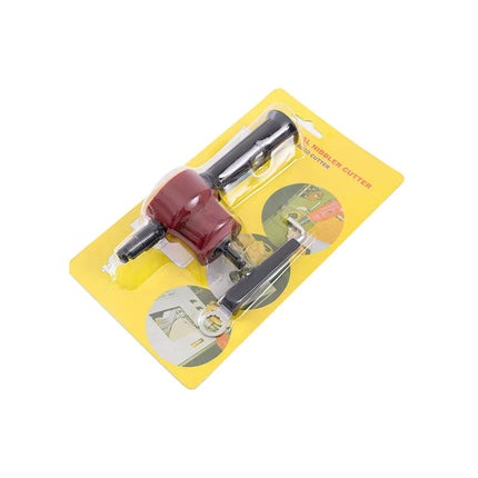 Metal Sheet Biting Machine 160A-Red Card-Mounted Nylon Model JWDX, 1 Sheet Metal Biting Machine Set Metal Sheet Nibbler Cutter Double Head Metal Sheet Cutter Hole Drill Attachment Paperboard Package One Size RD1.