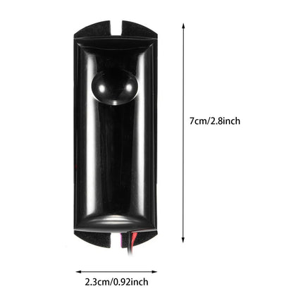 Infrared Radio Alarm JWDX, 1* Anti-Theft Alarm 1Pc Single Beam Infrared Detector Alarm Barrier Sensor Photoelectric Home One Size Black.