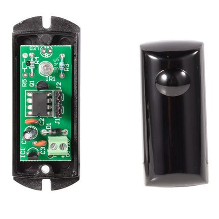 Infrared Radio Alarm JWDX, 1* Anti-Theft Alarm 1Pc Single Beam Infrared Detector Alarm Barrier Sensor Photoelectric Home One Size Black.