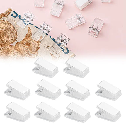 JWDX, 10x Clip Tapestry Wall Hangers Self Adhesive Clips Wall Clips Poster Hangers Shower Curtain Clips Double Adhesive Spring Clips for Blankets Posters Party 1" x 0.51" x 0.51" CL3.