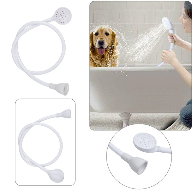 Portable Shampoo Sprayer Cleaning Tool Shower Head 1Pc Shower Spray Hose, Portable, Shower Head, Shampoo, Sprayer, Single Hose, Shower Hose JWDX 9.4" x 7.1" x 0.4" A.