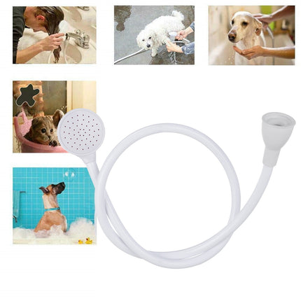 Portable Shampoo Sprayer Cleaning Tool Shower Head 1Pc Shower Spray Hose, Portable, Shower Head, Shampoo, Sprayer, Single Hose, Shower Hose JWDX 9.4" x 7.1" x 0.4" A.