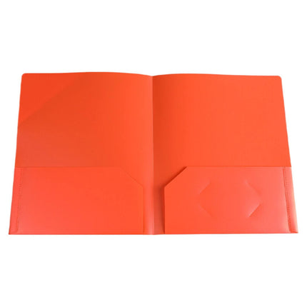 Double Insert File Bag File Bag Orange Jwdx Plastic Folders with Pockets Standard Letter Paper Folder 2 Business Card Slot Heavy Duty Scho-ǒl Examination Document Size Organizer stǔdənts Blue One Size Purple.