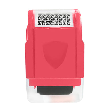 Roller Confidentiality Seal Rose Red 1Pc Confidentiality Seal Roller Stamp Identity Privacy Id Confidential Guard Data Preservation Roller Confidentiality Seal 3Ml JWDX One Size Rose Red.