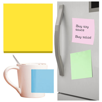 3X3 Removable Super Sticky Notes Blue Jwdx Sticky Notes 3*3 Feet Tearable and Super Sticky Notes, Bright Colors 100 Sheets One Size Light green.