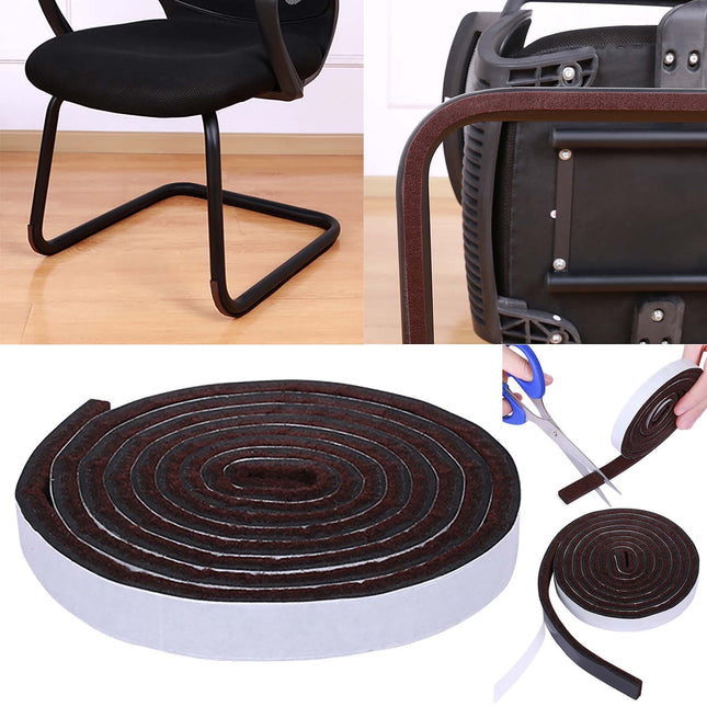 Home Furnishing Mats Jwdx Sofa Protective Cover Cropped Bow Chair Foot Pads Floor Protectors for Furniture Office Quiet Stool Leg Pads Furniture Sliding Pads for Hardwood Floors 1/2" x 60" As shows.