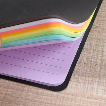 JWDX Hot Clearance! Notebooks Wirebound College Ruled Note Books Colored Lined Paper Perforated Notepad Memo Books Poly Cover Journaling Notebook 100 Sheets, 1 Notebook Notebook 100 Sheets Black.