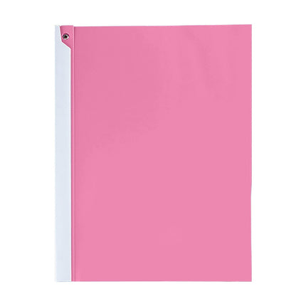 JWDX Hot Clearance! 1 Pack A4 Clear Front Report Covers Plastic Presentation Folders Resume Portfolio Folder Paper Swivel Sliding Bar File Folder for Presentation Document, Folder*1 Blue Folder Orange.