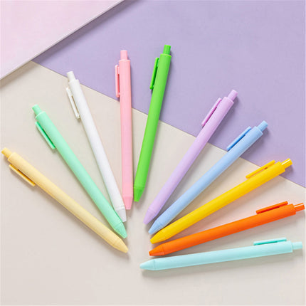 JWDX Hot Clearance! Ballpoint Pens Retractable Comfortable Writing Pens Cute Back to Schǒ-ǒl in Medium Point 1.0 Mm for Teacher stǔdənt Bridal Shower 5Ml, 1 Ballpoint Pen Pink Push ballpoint pen Orange.