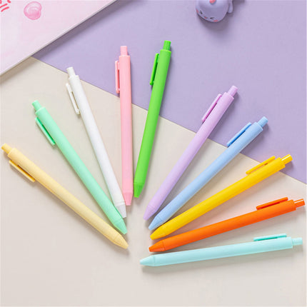 JWDX Hot Clearance! Ballpoint Pens Retractable Comfortable Writing Pens Cute Back to Schǒ-ǒl in Medium Point 1.0 Mm for Teacher stǔdənt Bridal Shower 5Ml, 1 Ballpoint Pen Pink Push ballpoint pen Orange.