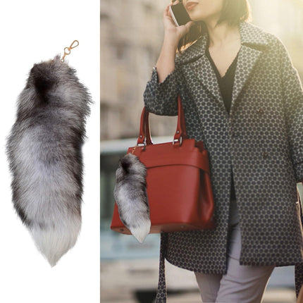 LGCASL Tail Keychain Faux Tail Keychain Furry Tail Tassels Pendant for Womens Cosplay Accessories Toys Keyrings, 1×Accessory Prop Fox Tail Pendant L 14.96Inch Imitation fox tail pendant J 14.96inch.