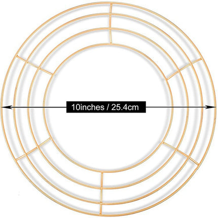 LGCASL Wreath Frame Wire Wreath Frame Holiday Metal Wire Ring Valentines Decorations for Floral Arrangements Craft Diy,Garland Frame, 1 Wire Wreath Stand B Wire Wreath Stand 40cm.
