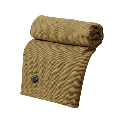 Lgcasl Heated Shawl for Women Heated Blanket with Soft Knit Shawl Zippered Wrap Usb Powered Blanket Scarf for Winter 2025 Warm Comfort for Outdoor Travel and Home One Size A.