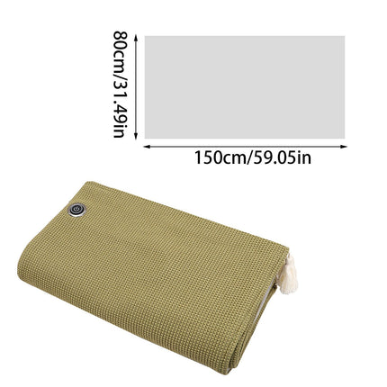 Lgcasl Heated Shawl for Women Heated Blanket with Soft Knit Shawl Zippered Wrap Usb Powered Blanket Scarf for Winter 2025 Warm Comfort for Outdoor Travel and Home One Size A.