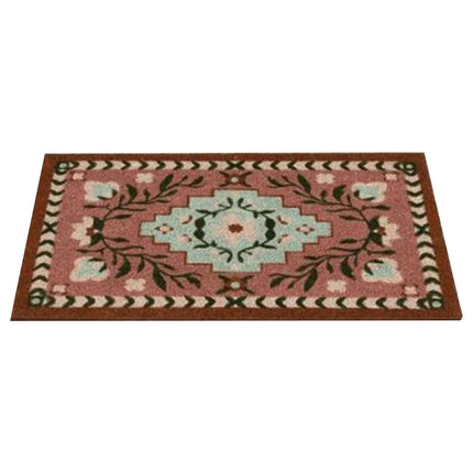 1 Carpet Doormat 60X40cm Coconut Coir Entrance Mat Non Outdoor Rug for Front Door Patio and Kitchen One Size Khaki.