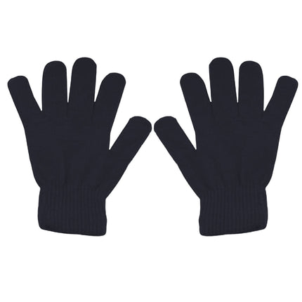 LGCASL Clearance! Winter Gloves Warm Strecty Knit Gloves for Men Women- Dark Gray One Size Black.