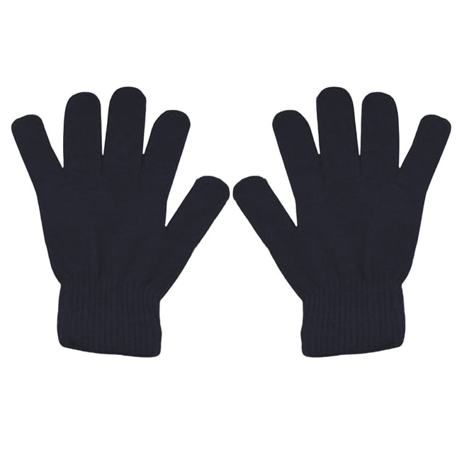 LGCASL Clearance! Winter Gloves Warm Strecty Knit Gloves for Men Women- Dark Gray One Size Black.