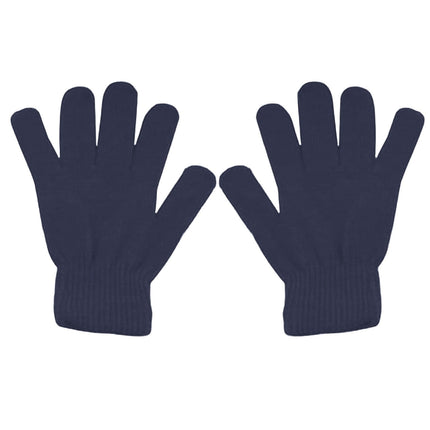 LGCASL Clearance! Winter Gloves Warm Strecty Knit Gloves for Men Women- One Size Dark Gray.