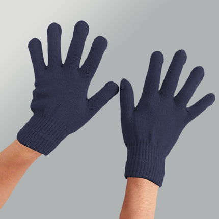 LGCASL Clearance! Winter Gloves Warm Strecty Knit Gloves for Men Women- One Size Dark Gray.