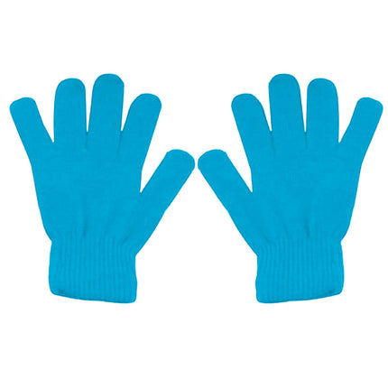 LGCASL Clearance! Winter Gloves Warm Strecty Knit Gloves for Men Women- Dark Gray One Size Sky Blue.
