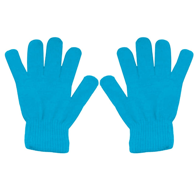LGCASL Clearance! Winter Gloves Warm Strecty Knit Gloves for Men Women- Dark Gray One Size Sky Blue.