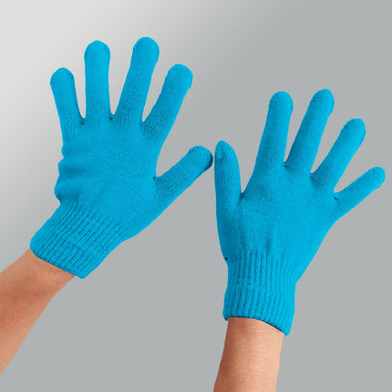 LGCASL Clearance! Winter Gloves Warm Strecty Knit Gloves for Men Women- Dark Gray One Size Sky Blue.