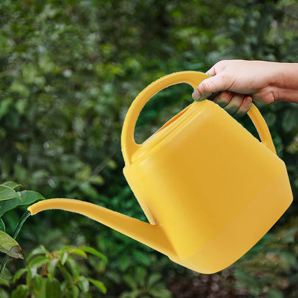 LGCASL 4L Large Capacity Long Spout Watering Can 4L Large Capacity Long Mouth Watering Pot Household Plastic Garden Tools Watering Pot Watering Pot B.