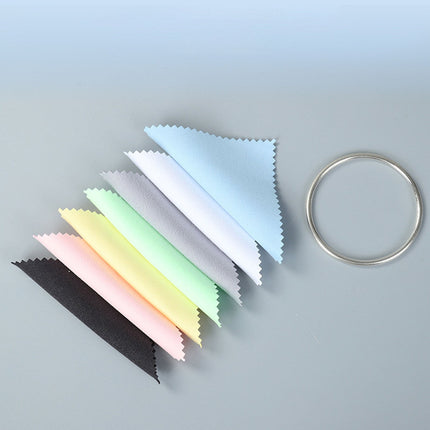 LGCASL Clearance! Polishing Cloths Pack for Silver Gold Brass and Copper Jewellery Polishing Cloths to Keep The of Your Jewellery- H One Size D.