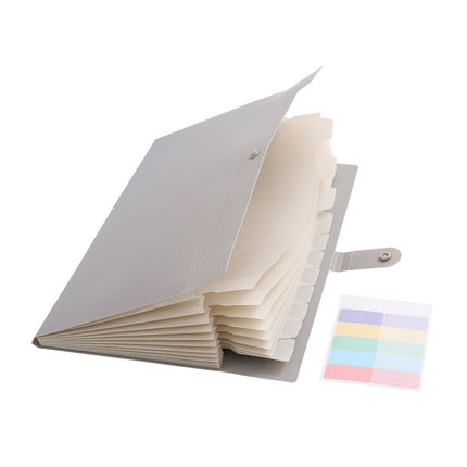 LGCASL Expanding File Organizer with 8/12 Pockets Accordion File Folders with Labels Portable Document Paper Bill Receipt Organizer Home College Schǒ-ǒl Letter Size eight A.